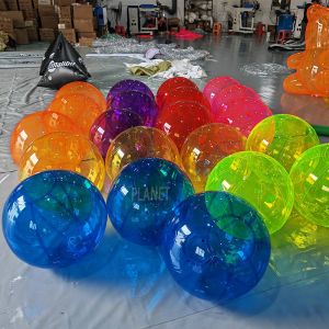Custom Decorative Colorful Inflatable Clear Ball Inflatable Transparent PVC