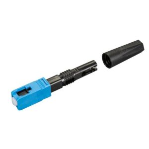0.9mm Drop Cable Fiber Optic Fast Connector SM SC Upc