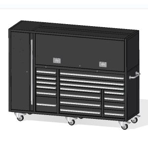 USA Market Heavy Duty Garage Tools Box Grey Rolling Tool Chest for Workshop