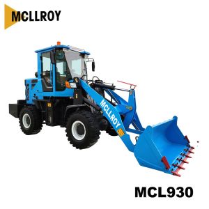 Front End Shovel 1.5 Ton Wheel Loader Articulated Frame