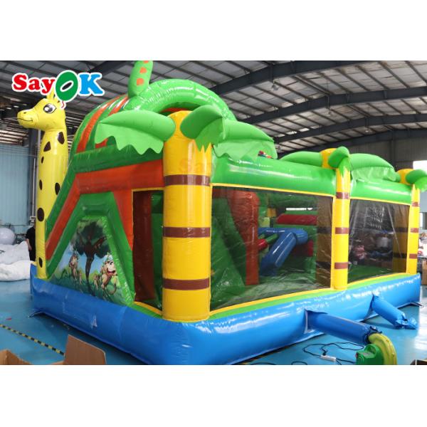 0.5mm PVC Inflatable Bounce Slide Jumping House Fire Retardant