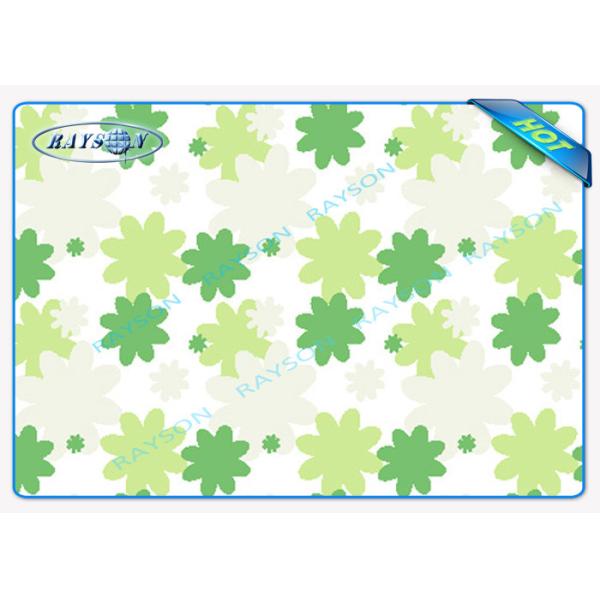 Environmental Polypropylene Printed Non Woven Fabric for Shopping Bags , Furnitures