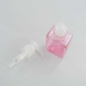 Bottle color Customized Pet Colorful Hand Lotion Pump Plastic Shampoo Bottles