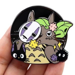 Cute Hard Enamel Lapel Pin Magnetic Custom Metal Badges 3D