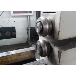 Industrial computer control circular saw blade tension and rolling machine