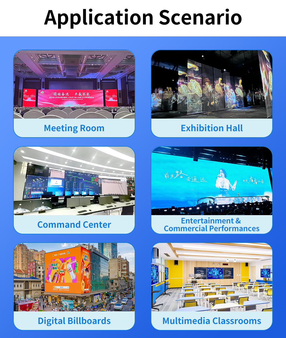 10 bit and 12 bit Color Processing 4K Video Wall Processor Supporting Any