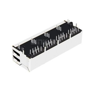 Tyco 1-6610143-1 Compatible LINK-PP LPJ48001AZNL-2 10/100 Base-T 1x4 Port RJ45