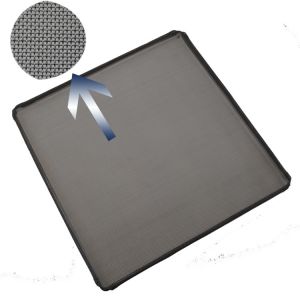 Heat Resistant 1x1mm Hole Dehydration Wire Mesh Tray