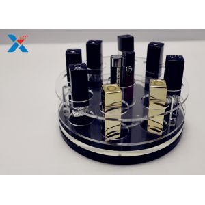 Multi Function Acrylic Makeup Organiser Round 360 Rotating Lipstick Holder
