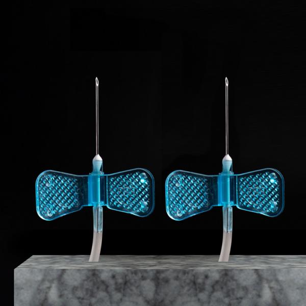 Quality 23 Gauge Butterfly Blood Draw Needle Non Pyrogenic With Flashback Window wholesale