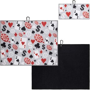 Quick Dry Microfiber Waffle Golf With Custom Design