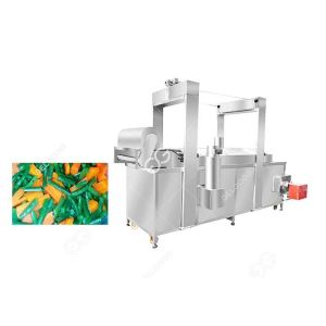 High Efficiency Meat / Vegetable Blanching Machine Processing Equipment