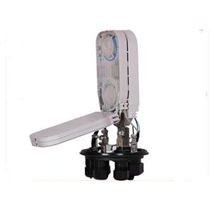 96 Core Fiber Optical Splice Closure Mechanical Sealing Structure Black For