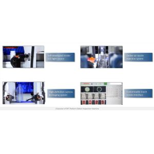 AI-Powered Reliable Plastic Dairy Preform Visual Inspection Machine with 8