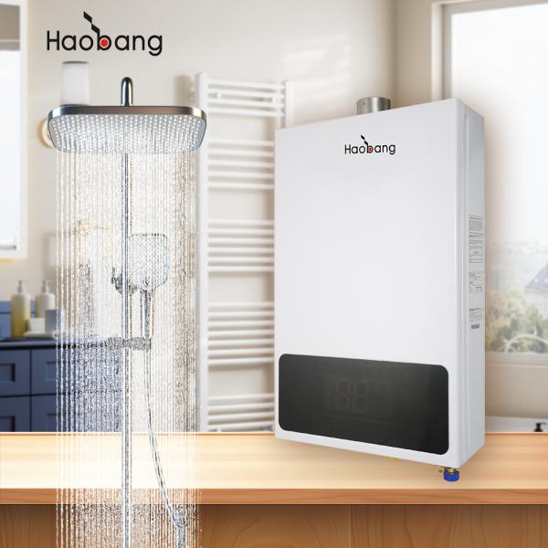 Quality LED Displayer Optional Forced Exhaust Gas Water Heater With Protection And Packing Size 710*505*225 MM wholesale