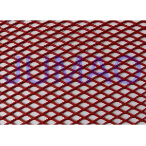 Cold Rolled Plate Expanded Metal Sheets With Diamond Openings Stretch Mesh