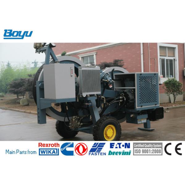 Tension Stringing Equipment 77kw(103hp) Hydraulic Cable Tensioner Max Continuous