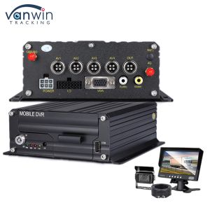 China Vehicle 1080P H.265 4CH SD Car Mobile DVR Dash Cam Recorder on sale