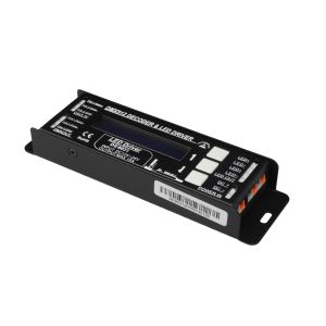 Cheap 12V / 24V Single Channel LED DMX512 Decoder With Manual Dim Function for sale