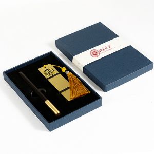 Customized Business Stationery Set Propitious Cloud Bookmark Gift Box Signature