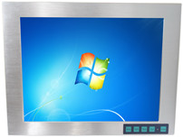Quality PLM-1201T  12.1" Industrial Touch Panel Monitor Supporting High and Low Resolutions wholesale