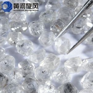 Large Size HPHT/CVD Diamond Rough 1~1.5ct Uncut Diamond Stone Price Per Carat