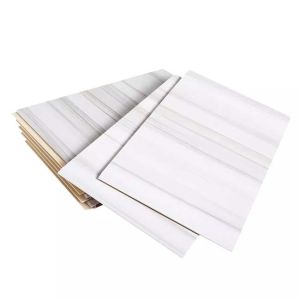 Laminate PVC Ceiling Board Pure White PVC Panel Matte White PVC Ceiling Wall