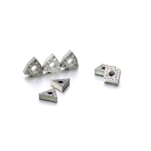 40HRC Hardness Metal Ceramic Lathe Inserts Strong Bonding Resistance WNMG0804