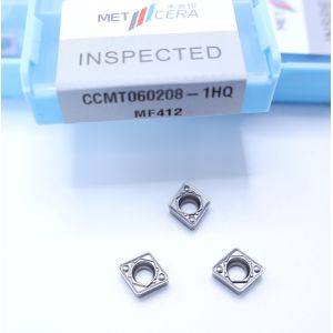 Fracture Resistance Carbide Cutting Tool Inserts Good Surface Smoothness