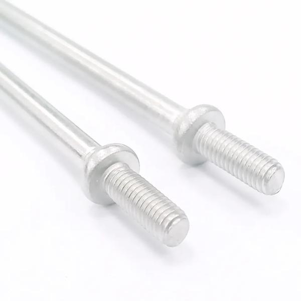 ISO9001 Certified Threaded Steel Bolts for Mechanical Applications M6-M20