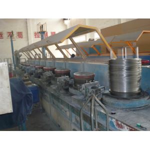 Electrical Stainless Steel Wire Drawing Machine With Touch Screen Control