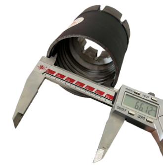 Diamond Core Drill Bit for Hard Rock Breaking with High Drilling Efficiency and Long Service Life