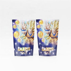 China CPP PET Aluminum Foil ziplockk Bag Doypack CMYK Printed 3 Side Seal Pouch on sale