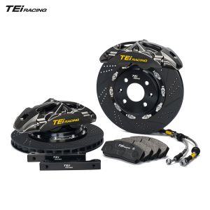 TEI P42 Super Racing 4 Pot Racing Caliper Big Brake Kit for Honda Civic EK4 EK9 ES1 EM2 EP3 FB2 FB4 FC1 FK7 FK8 FL1