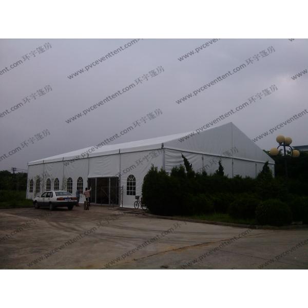 Customized Width Aluminum Frame and PVC White Cear Span Badmintion Tents for
