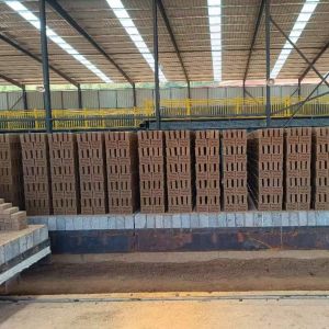 Burning Clay Bricks Tunnel Kiln Brick Macking Plant with 4.8m Kiln Section