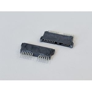 High-Reliability SATA 13Pin 180° Wire Crimp Female Connector 1.27mm Pitch |