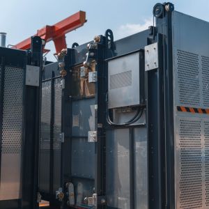 Customized Passenger Hoist With Double Cabinet And Schneider Electra Control System