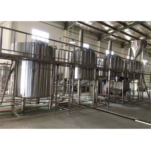 2500 L Commercial Beer Brewing Equipment Beer Fermentation System For Brewery