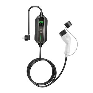 2.3KW Portable EV Charger With 3-4 Hours Charging Time IP54 Protection Level