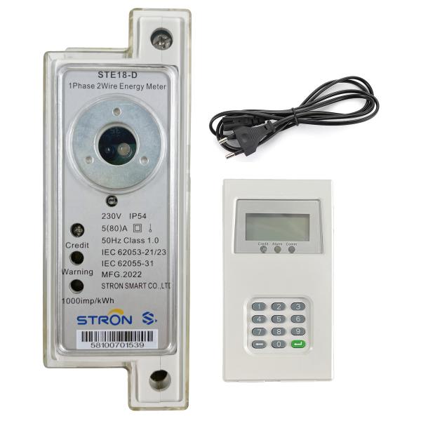 Quality Smart Prepaid Electricity Meter Alipay Payment Options Communication with AMI System Through Data Concentrator Network Compatibility 2G And 4G wholesale