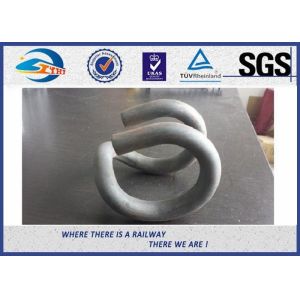 Deenik 60Si2MnA Track Clamp Elastic Rail Clips Oxide Black for Rail System