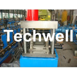 U Shaped Channel Purlin Roll Forming Machine With 1.5 - 3.0mm Thickness TW-U100