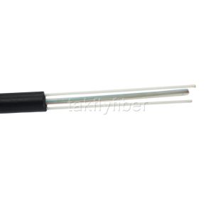 4F 6F 12F 16F 24F GYFXTY Non-Metallic Singlemode Fiber Optic Cable PE Jacket FRP