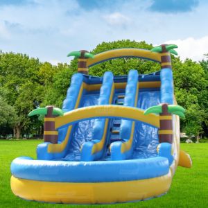 Customized Size Inflatable Water Climbing Games with Slide