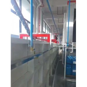 High Precision Automated Powder Coating Line Electronics Components Powder Coat