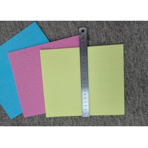 Spunlace Nonwoven Wipe Cloth , Viscose Spunlace / Polyester Spunlace