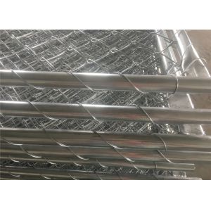 Chain Link Fence Panels 6' x 14' cross brace mesh 57mm x 57mm x 2.8mm wire tube