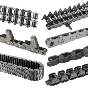 Cheap Stainless steel Precision Roller / Lifting Chain With Straight Side Plates / Short Pitch for sale