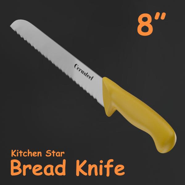 Quality Professional 8" Cerasteel Bread Knife Ultra Sharp Cooking Knife wholesale